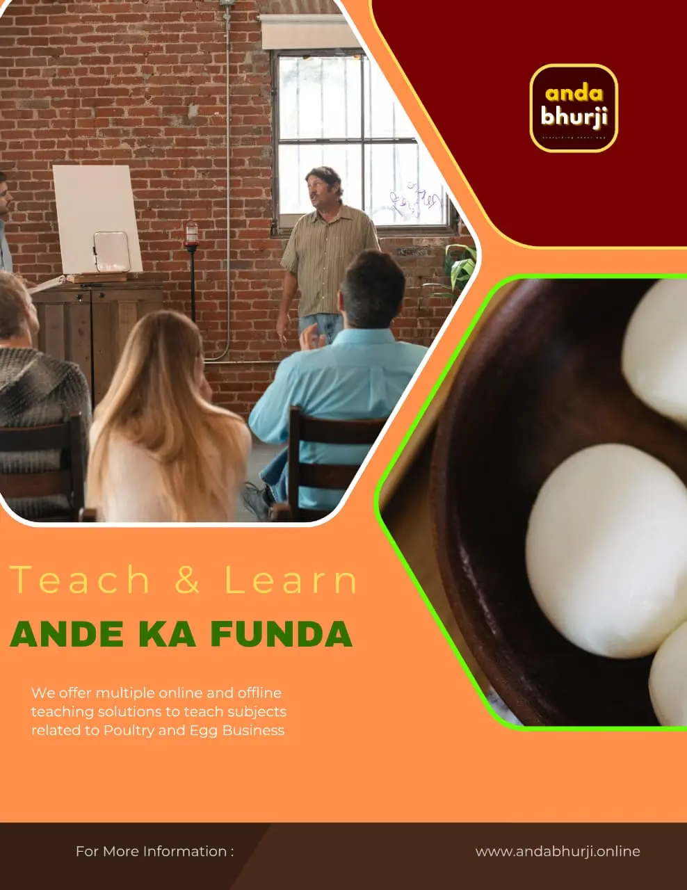 Ande ka Funda : Teach Poultry and Egg related Courses