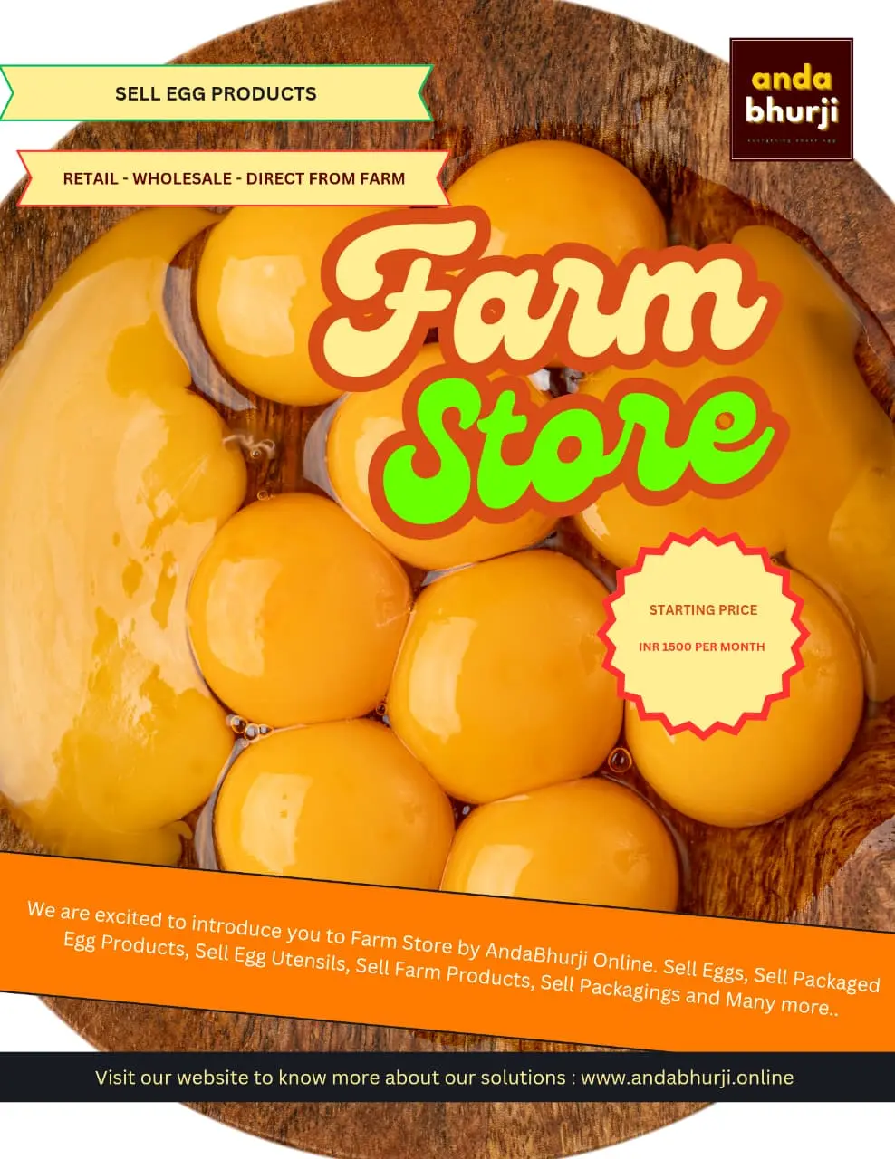 Farm Store : Sell Egg Products